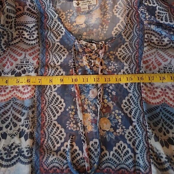 Unity World Wear Tunic/Top Sz L Lightweight - Picture 7 of 8